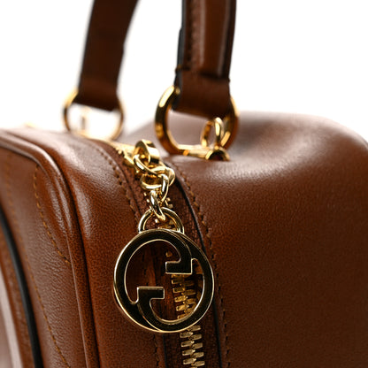 Gucci Sakai Be Green Calfskin Diagonal Stitched Blondie Top Handle Bag Cuir 11 of 12