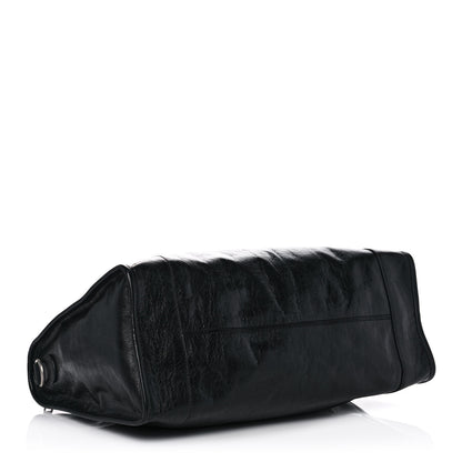 Gucci Fluffy Calfskin Morpheus Weekender Duffle Black 4 of 10