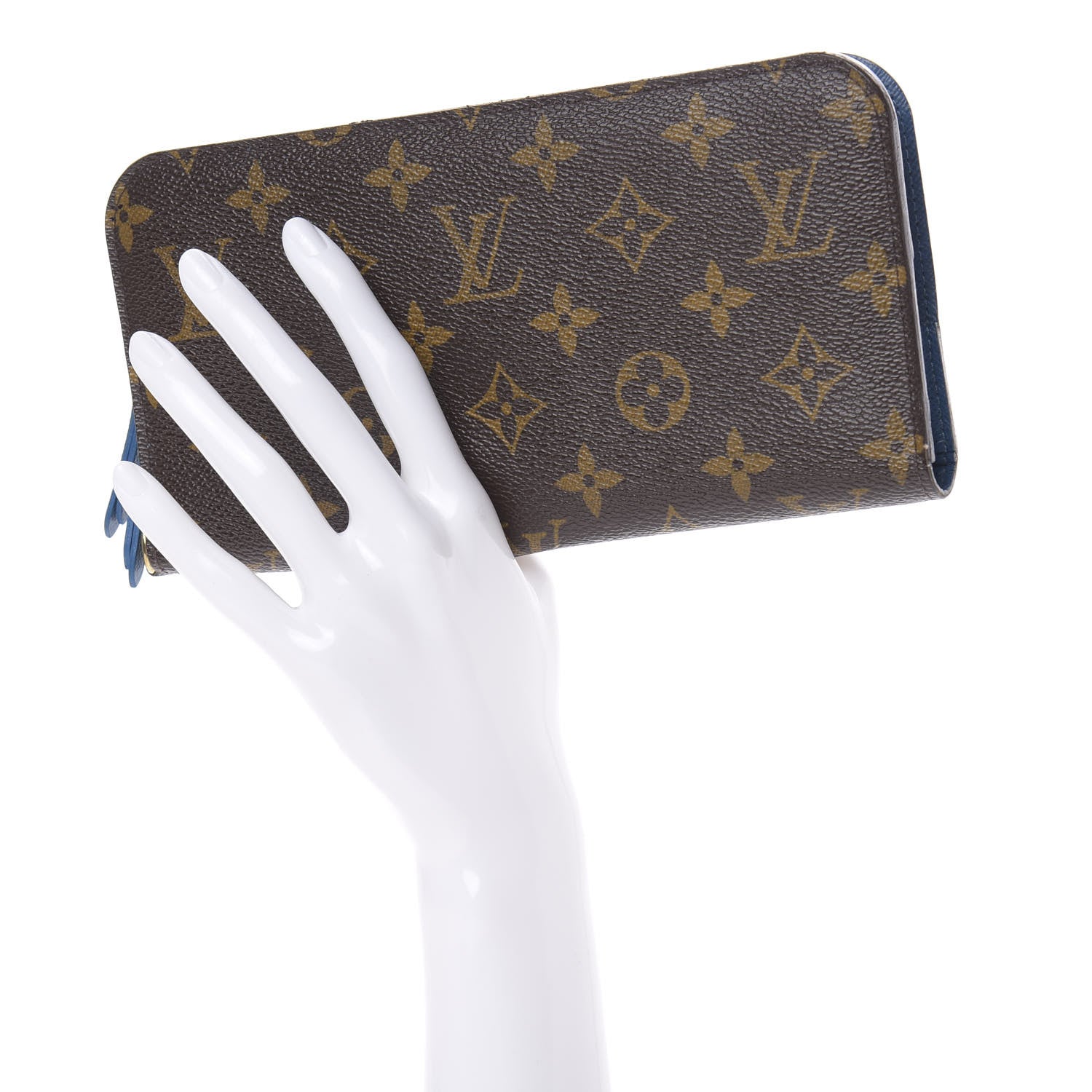 Louis Vuitton Monogram Insolite Wallet Blue 2 of 10