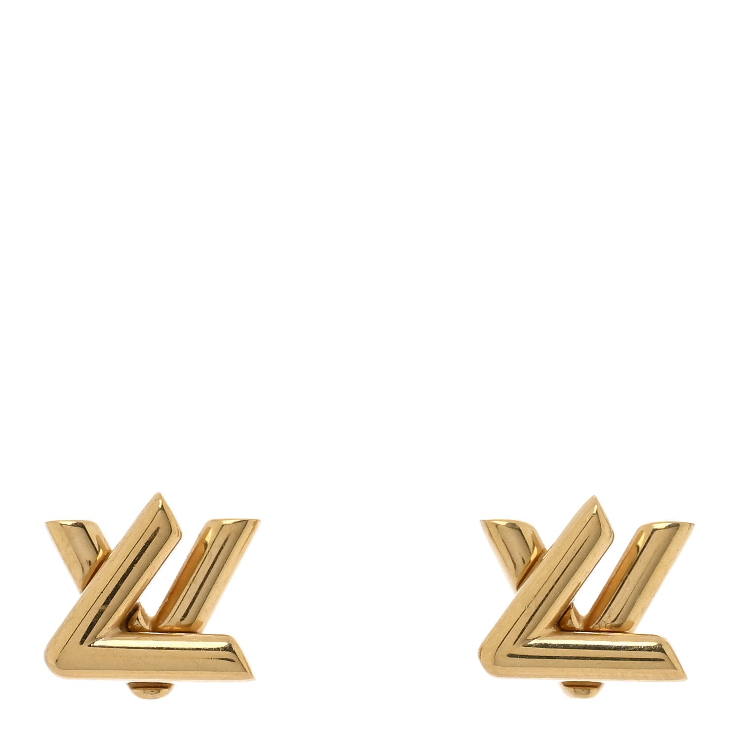 Louis Vuitton Metal GO-14 Earrings Gold 1 of 5