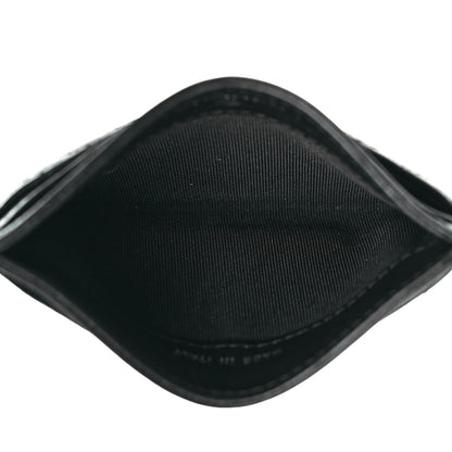 Chanel Lambskin Chevron Quilted Card Holder Black 5 of 10