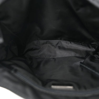 Prada Tessuto Nylon Front Pocket Messenger Bag Black 6 of 12