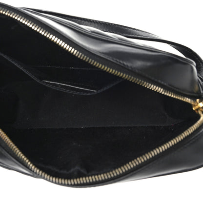 Saint Laurent Calfskin Matelasse Monogram Lou Camera Bag Black 5 of 10