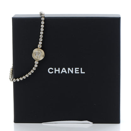 Chanel Crystal CC Chain Bracelet Gold 5 of 5