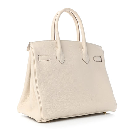 Hermes Togo Birkin 30 Craie 3 of 12