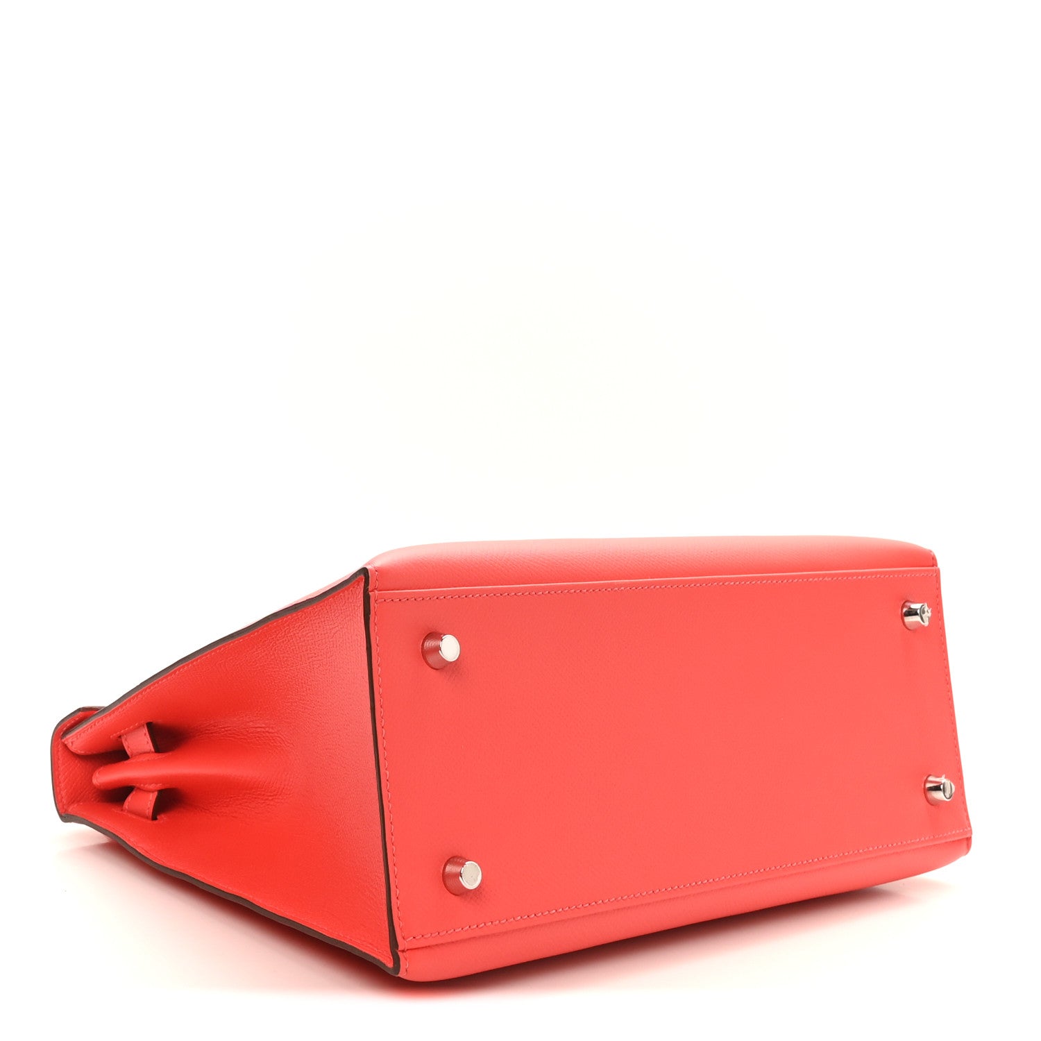 Hermes Epsom Kelly Sellier 28 Rouge Tomate 4 of 10