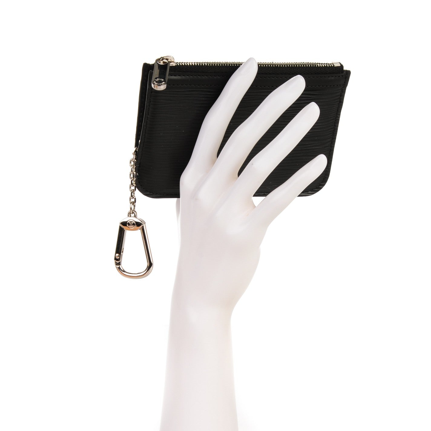 Louis Vuitton Epi Key Pouch Black 2 of 7