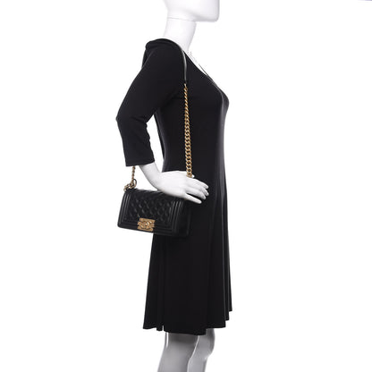 Chanel Caviar Quilted Small Boy Flap Black 2 of 11