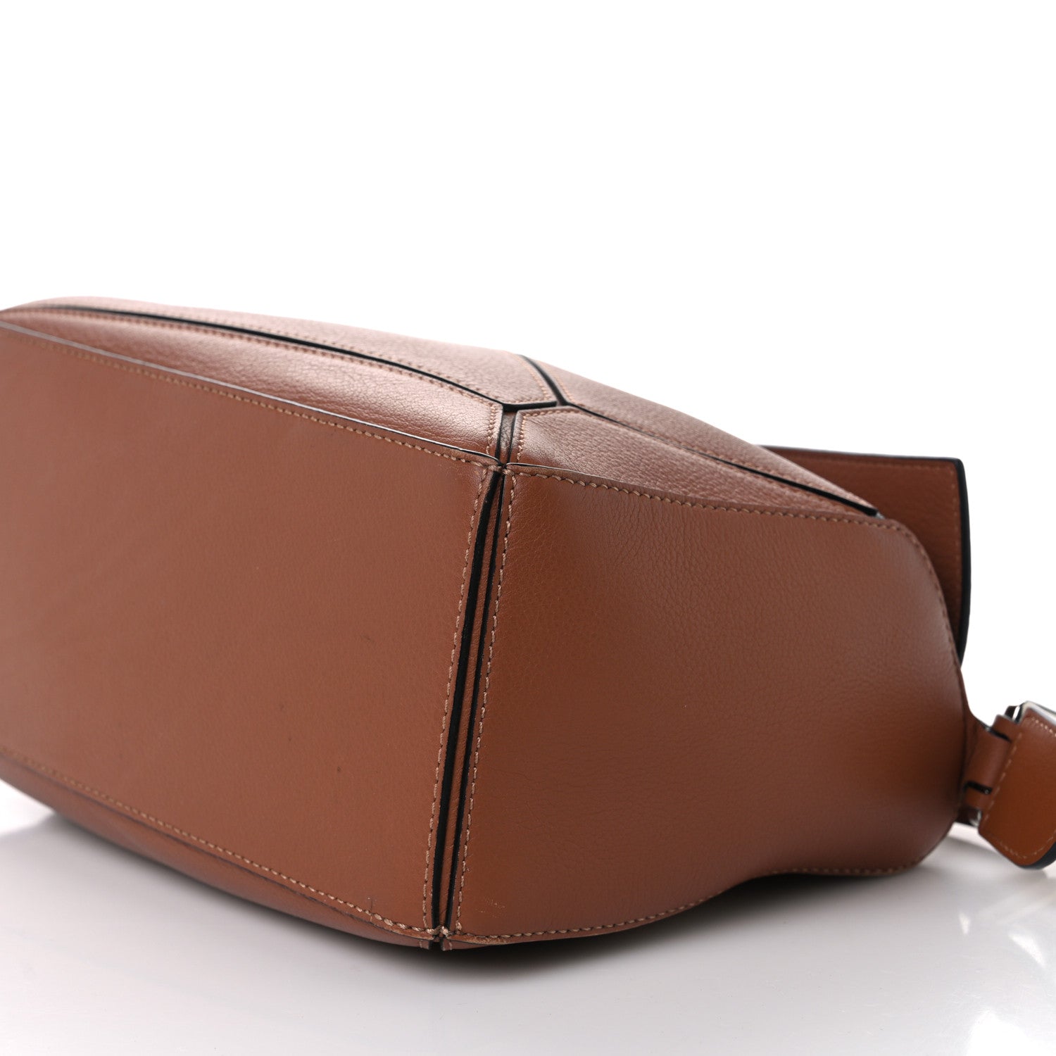 Loewe Calfskin Small Puzzle Bag Tan 8 of 10