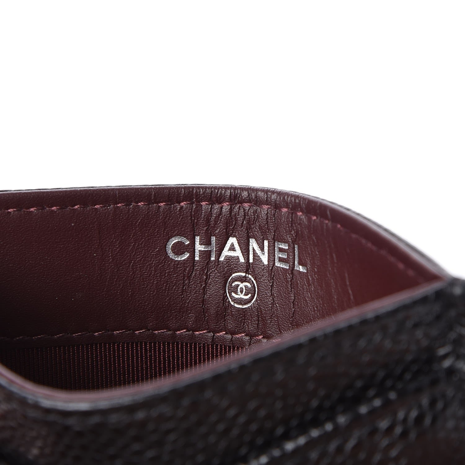 Chanel Caviar Quilted Card Holder Black 6 of 9