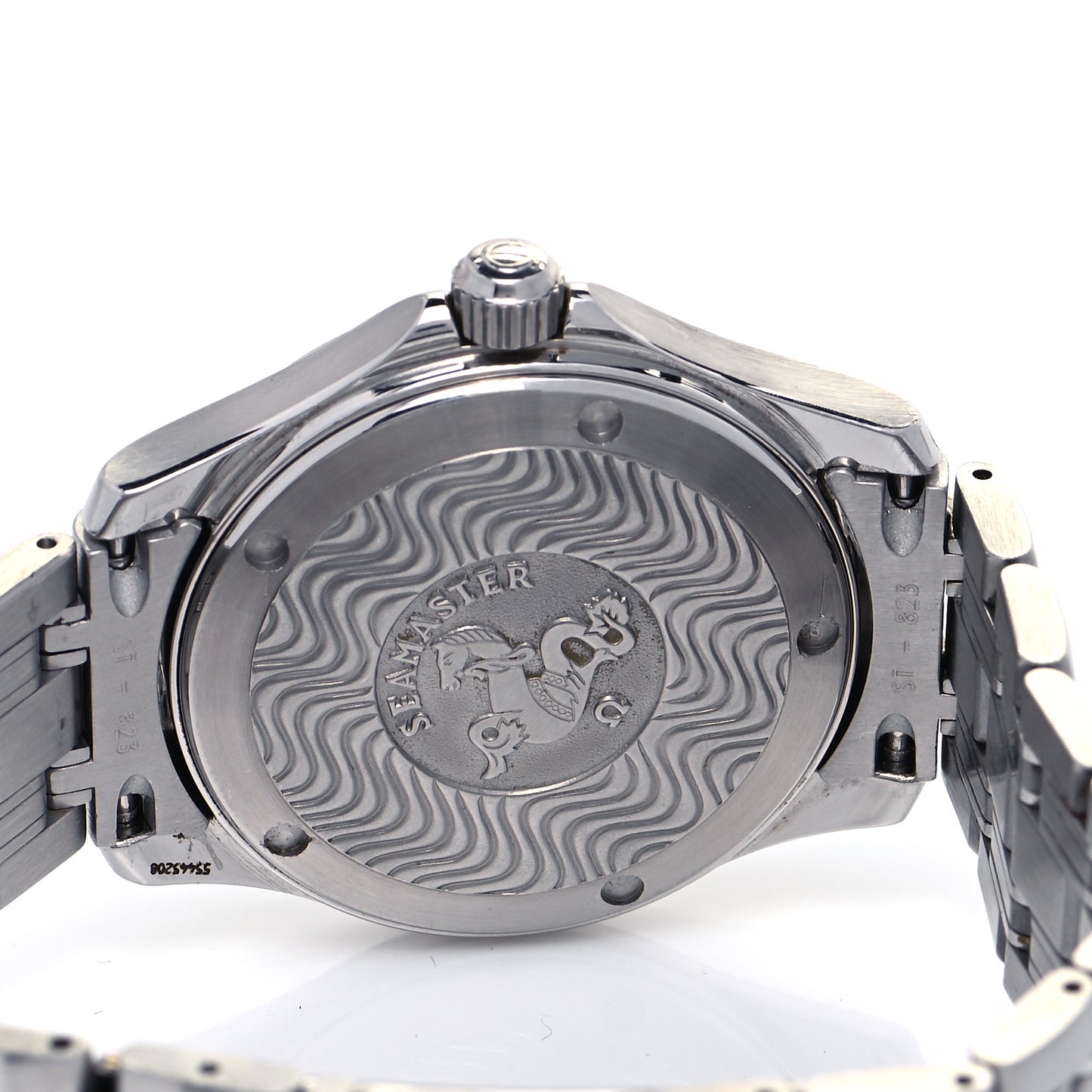 Stainless Steel 36mm Seamaster 120M Quartz Watch Blue 2511.81