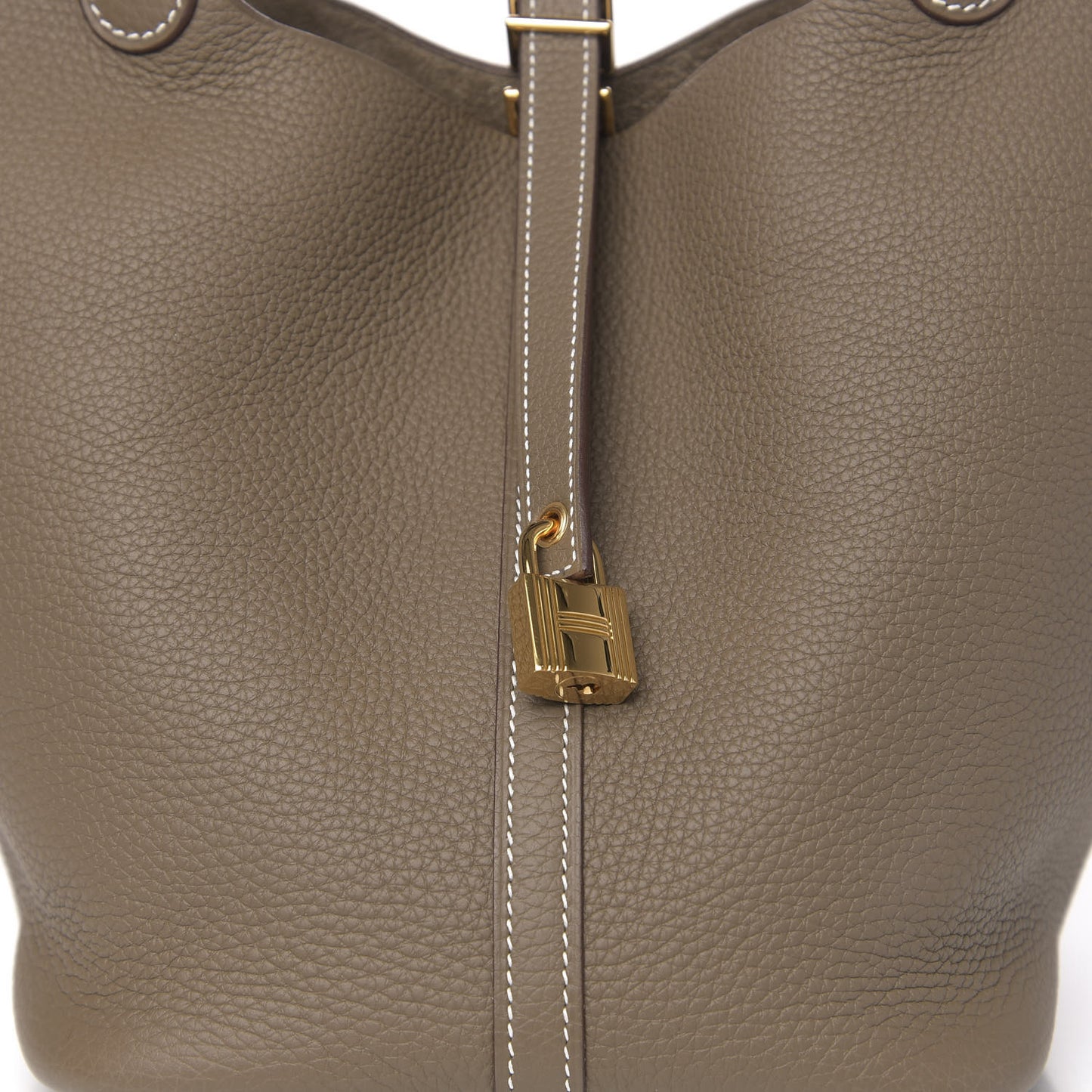 Taurillon Clemence Picotin Lock 22 MM Etoupe