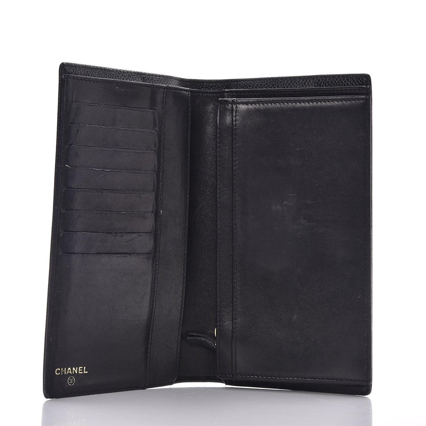 Caviar Timeless CC Yen Wallet Black
