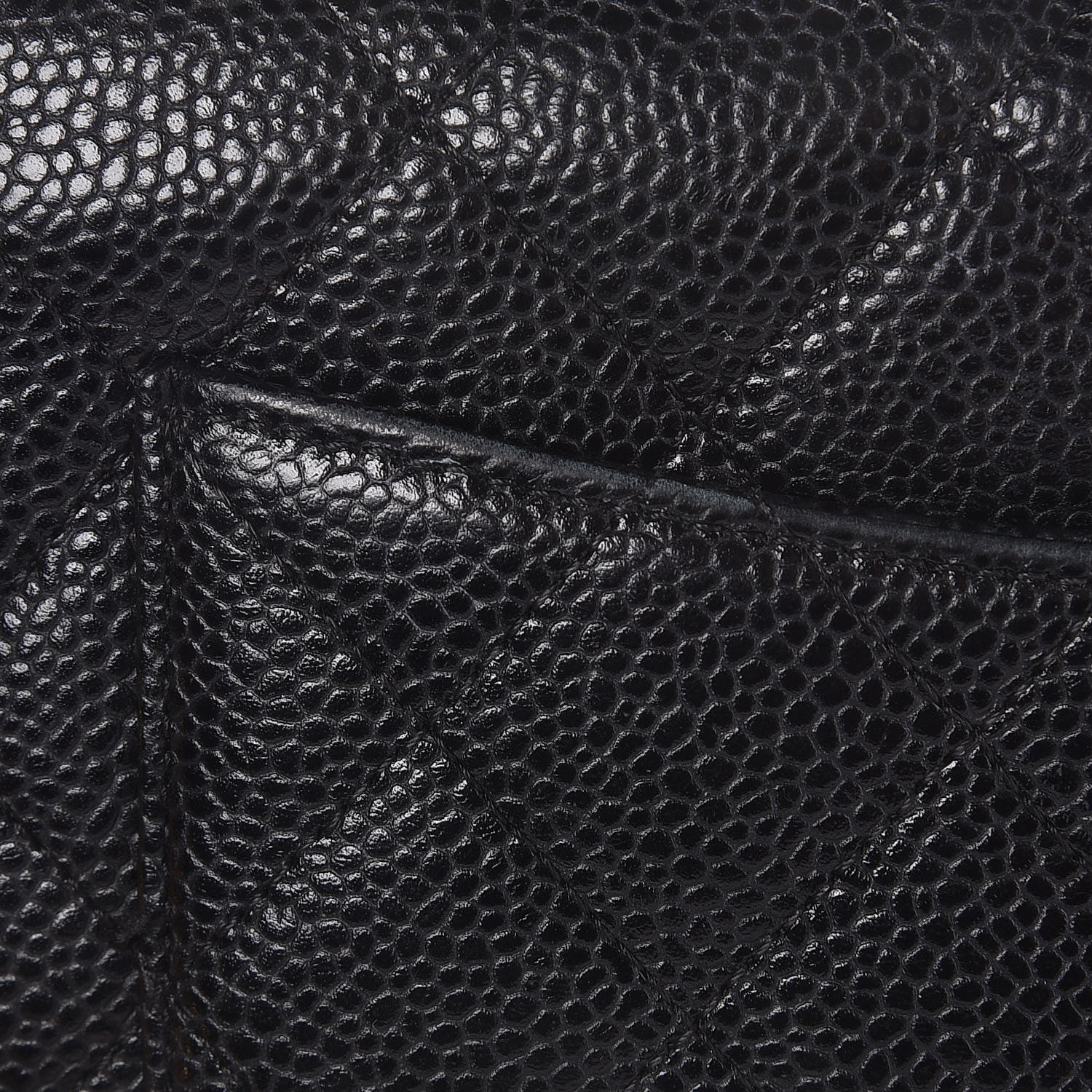 Chanel Caviar Quilted Wallet On Chain WOC Black 10 of 12