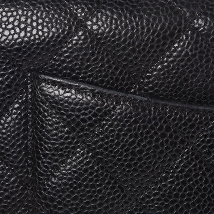 Chanel Caviar Quilted Wallet On Chain WOC Black 10 of 12