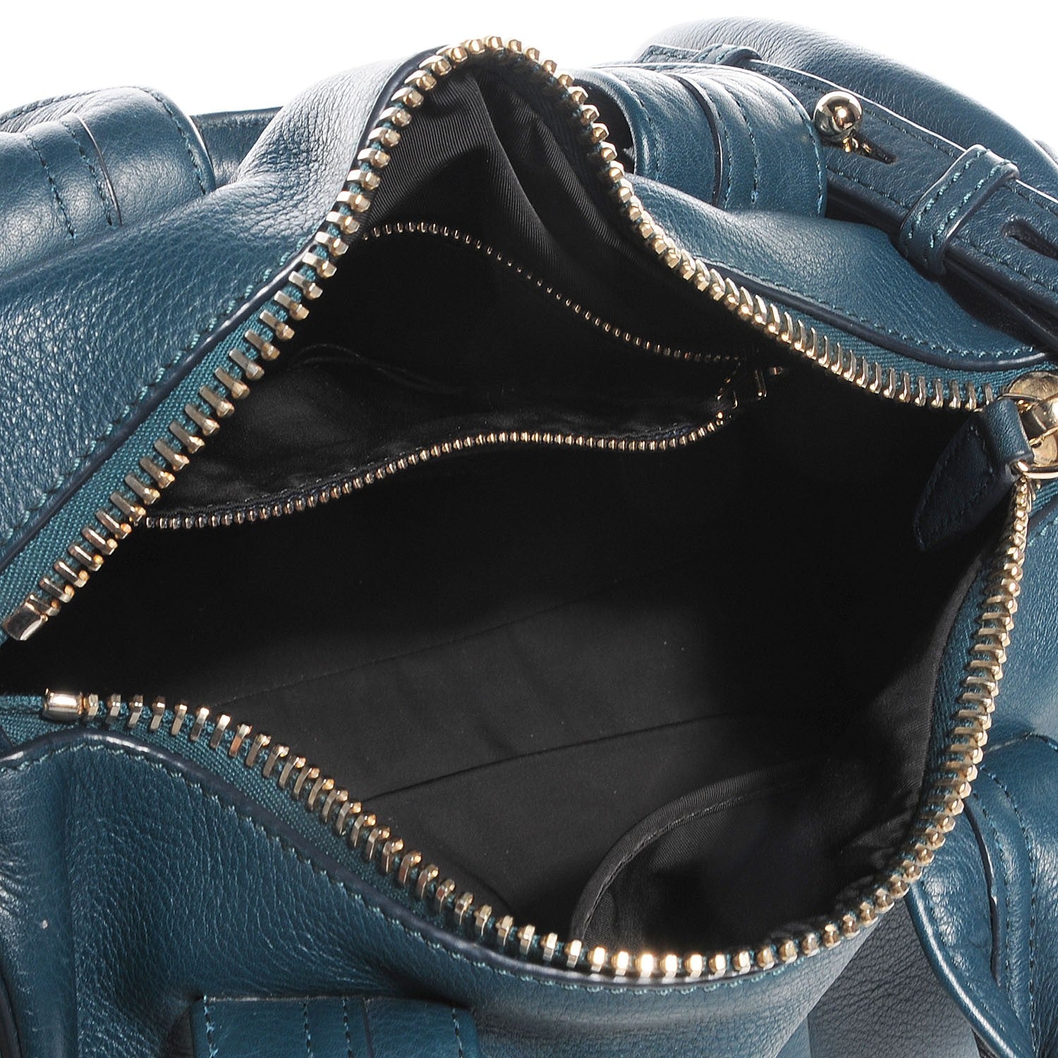 Alexander Wang Lambskin Rocco Duffel Dark Argon Pale Gold Hardware 5 of 7