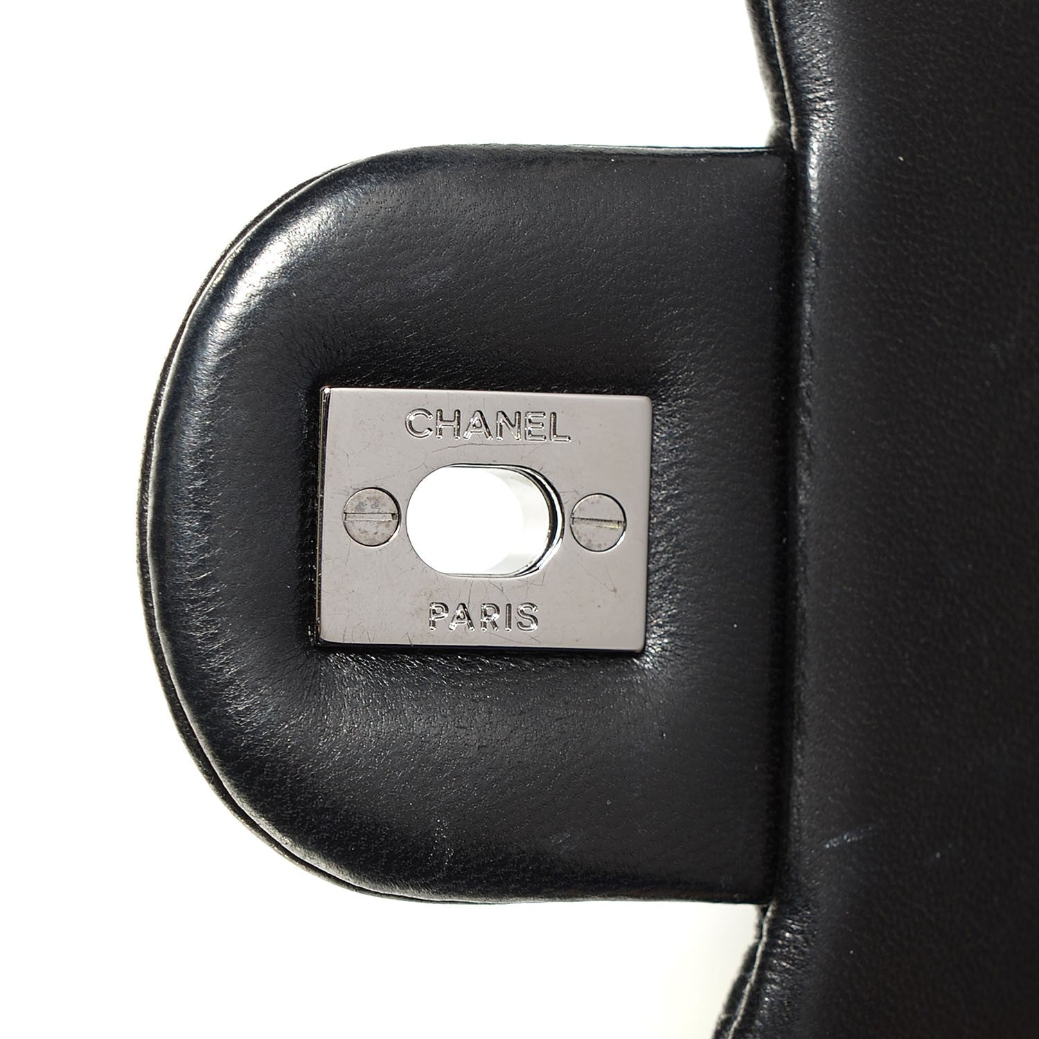 Chanel Lambskin Quilted Mini Chanel 3 Flap Black 9 of 10