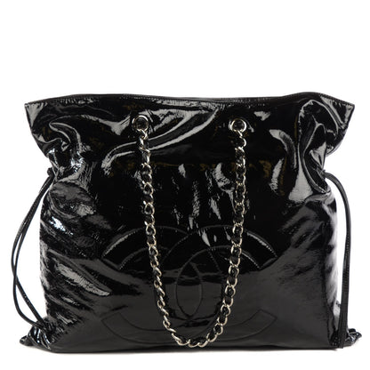 Chanel Patent Bonbons Shopper Tote Black 1 of 8