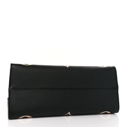 Louis Vuitton Empreinte Monogram Giant Onthego MM Black Beige 4 of 9
