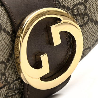 Gucci GG Supreme Monogram Malaga Kid Blondie Pumps 35.5 Beige Ebony New Acero 11 of 13