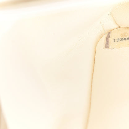 Chanel Lambskin Crystal Beads Embellished Medium Boy Flap White 6 of 9