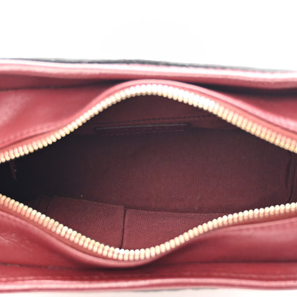 Chanel Knit Calfskin Small Gabrielle Hobo Red 5 of 10