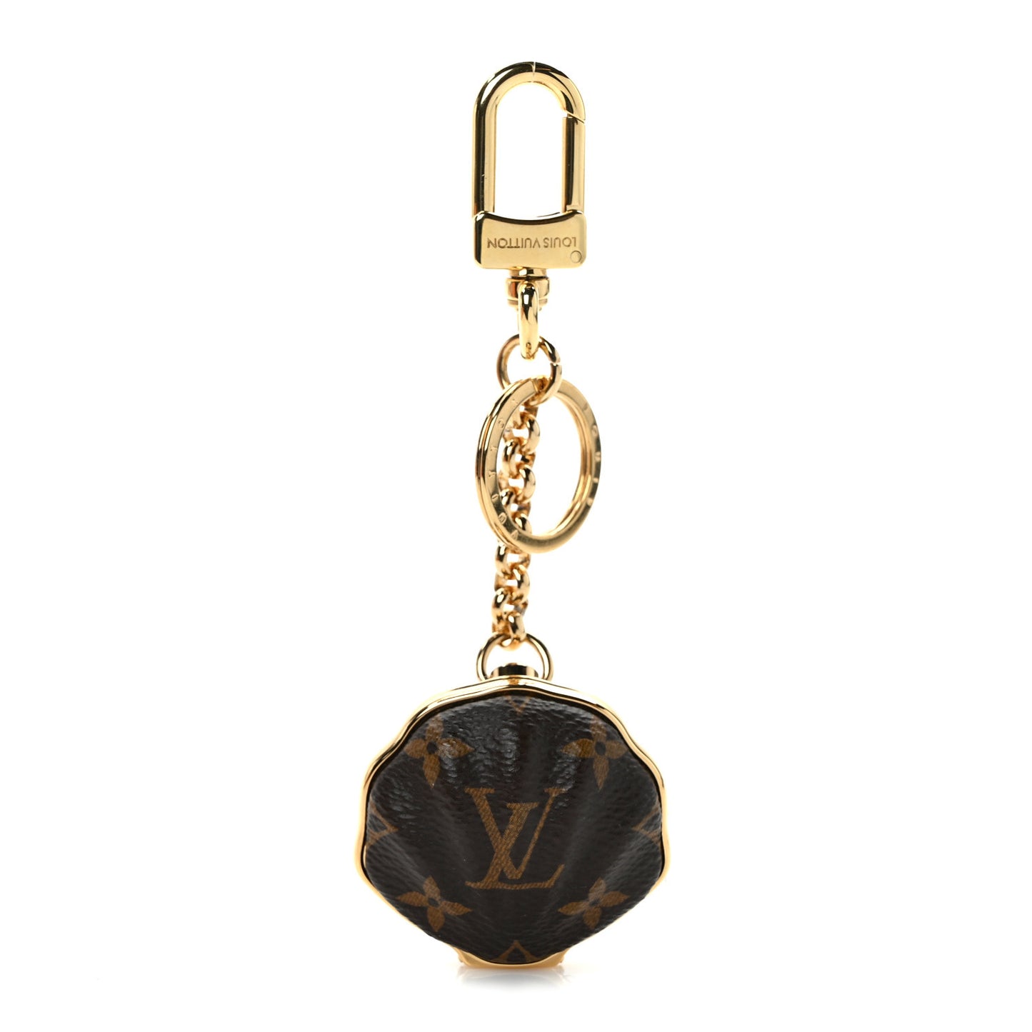 Monogram Shell Bag Charm Key Holder Key Holder