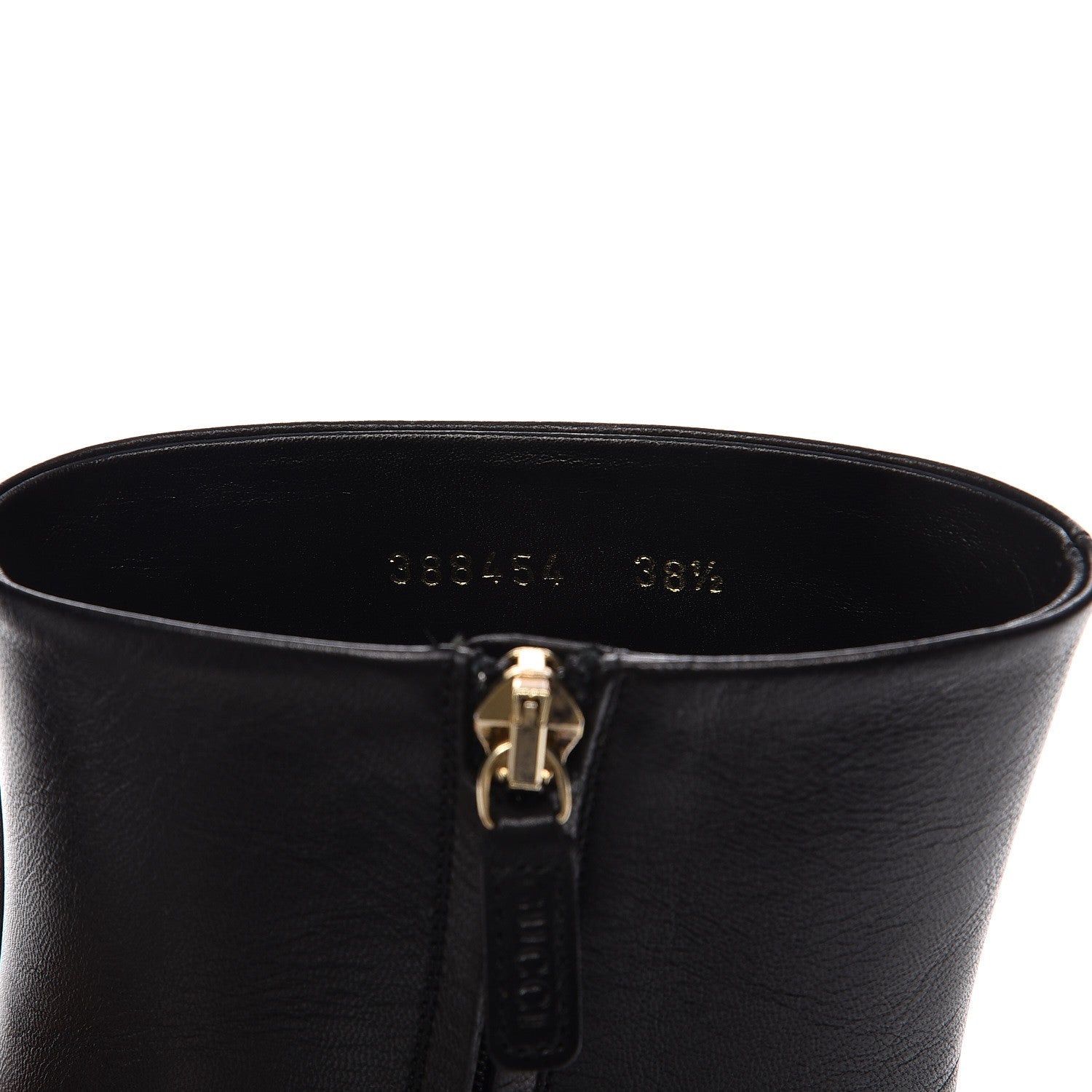 Gucci Calfskin Soho Boot 38.5 Nero Black 7 of 9