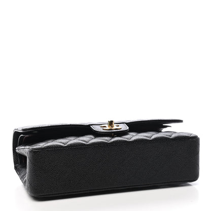 Chanel Caviar Quilted Medium Double Flap Black 4 of 9