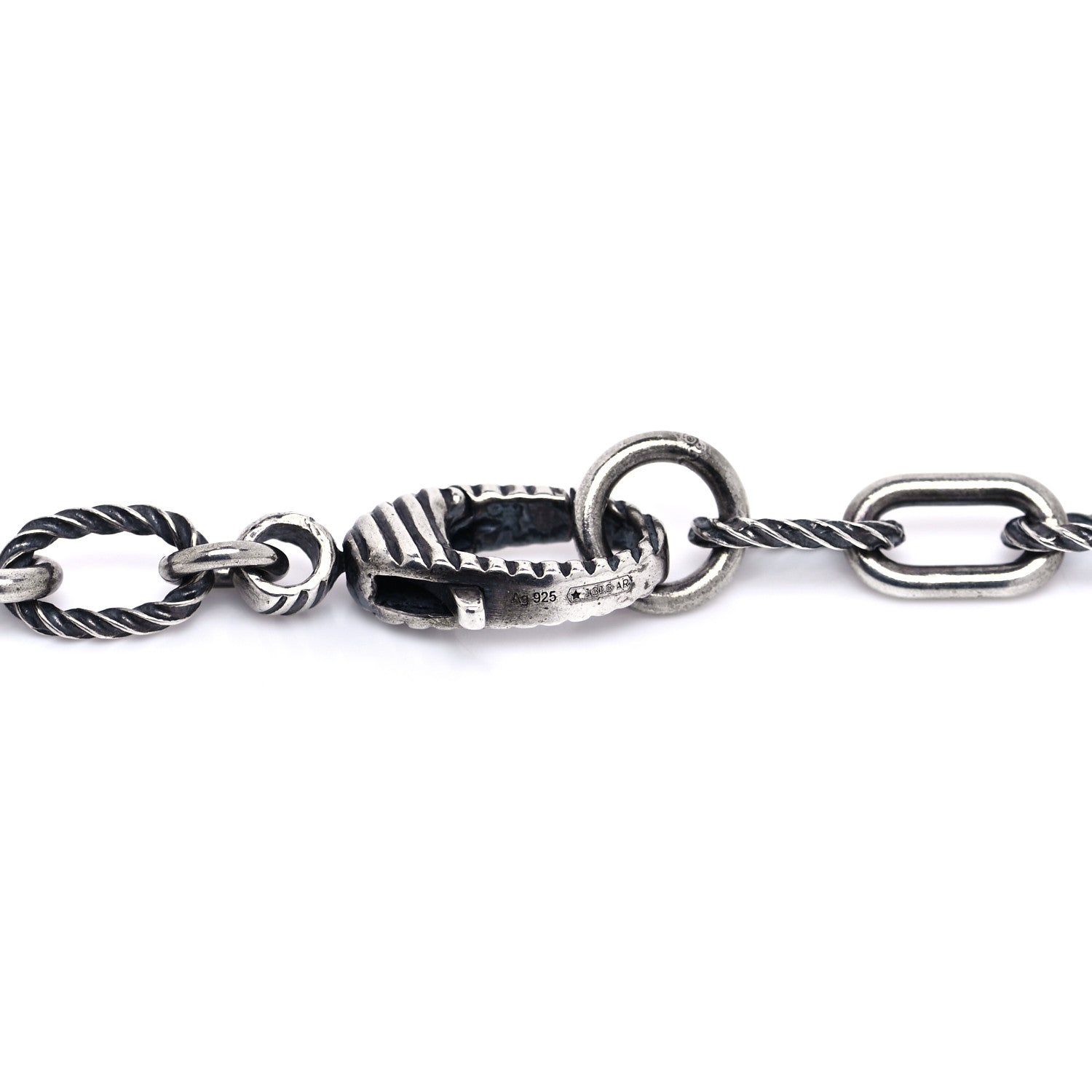 Gucci Sterling Silver Small Interlocking G Pendant Necklace 6 of 6
