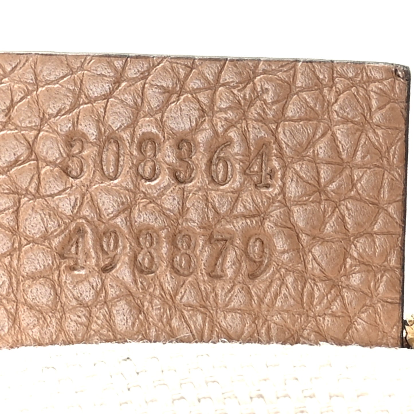 Pebbled Calfskin Small Soho Disco Bag Camelia