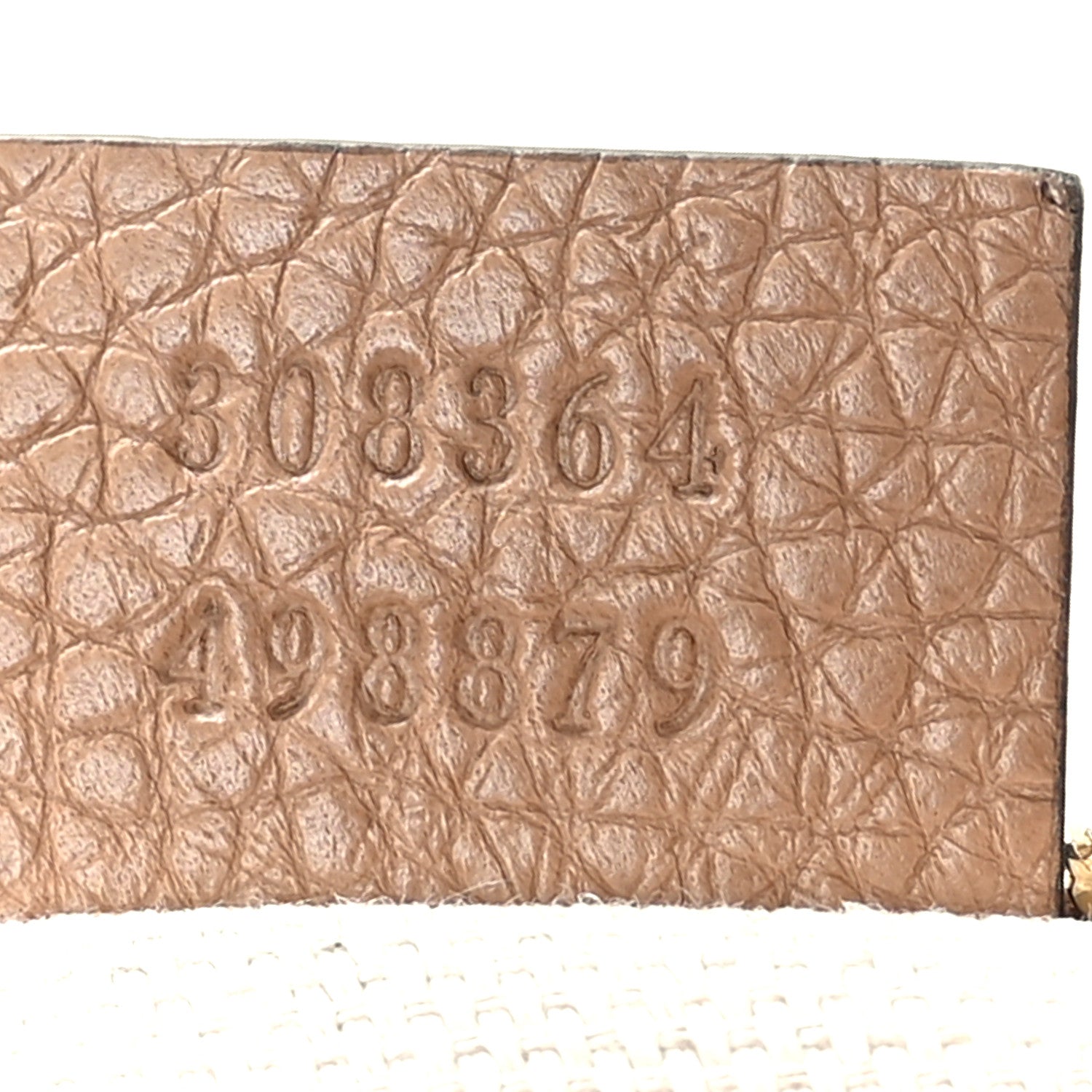 Gucci Pebbled Calfskin Small Soho Disco Bag Camelia 8 of 10
