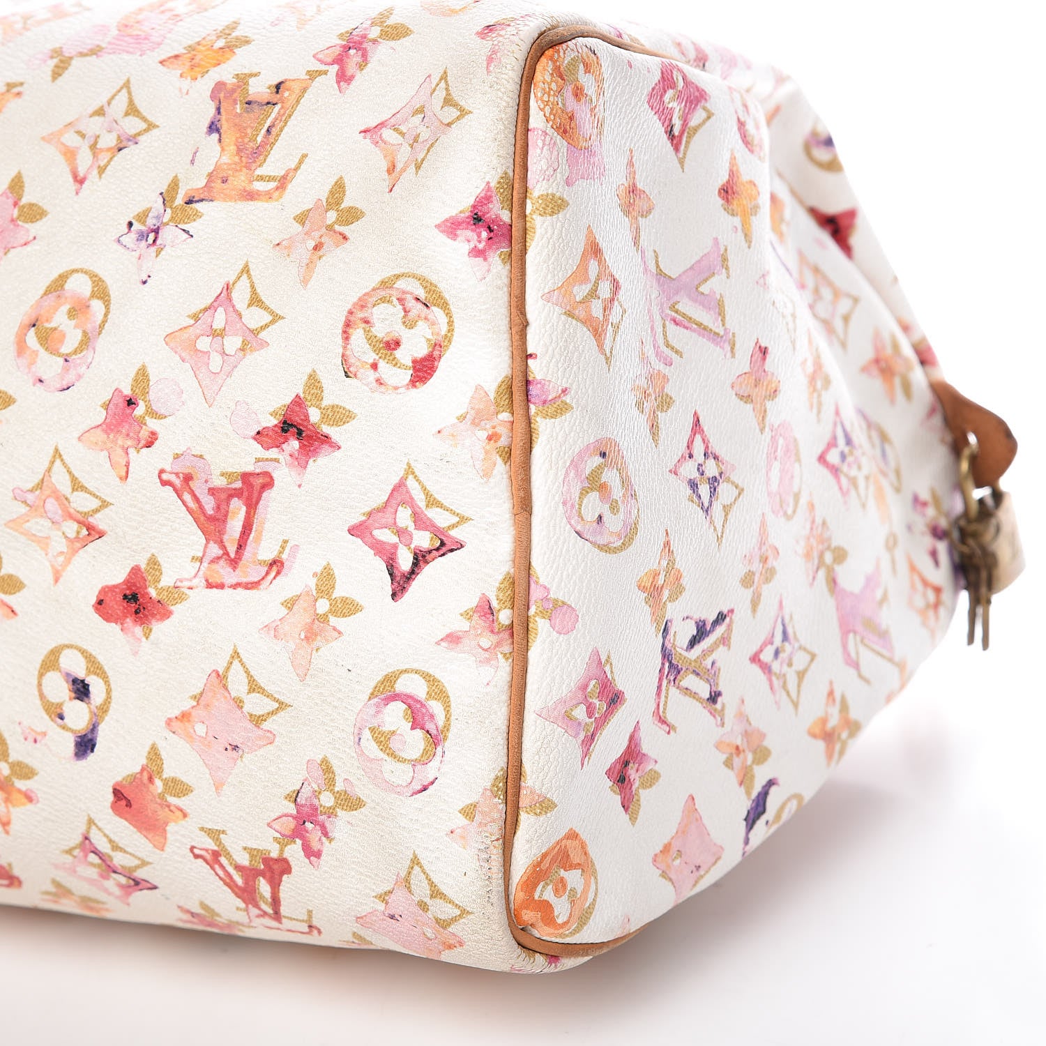 Louis Vuitton Watercolor Aquarelle Speedy 35 White 22 of 24