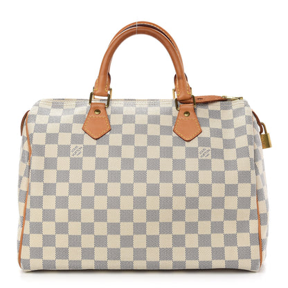 Louis Vuitton Damier Azur Speedy 30 1 of 9