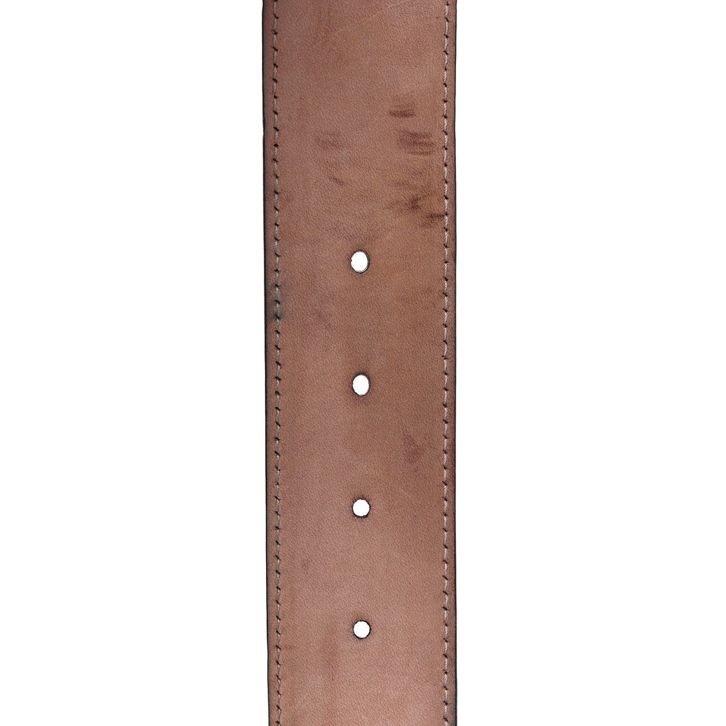 Metallic Calfskin Interlocking G 40mm Belt 100 40 Pewter