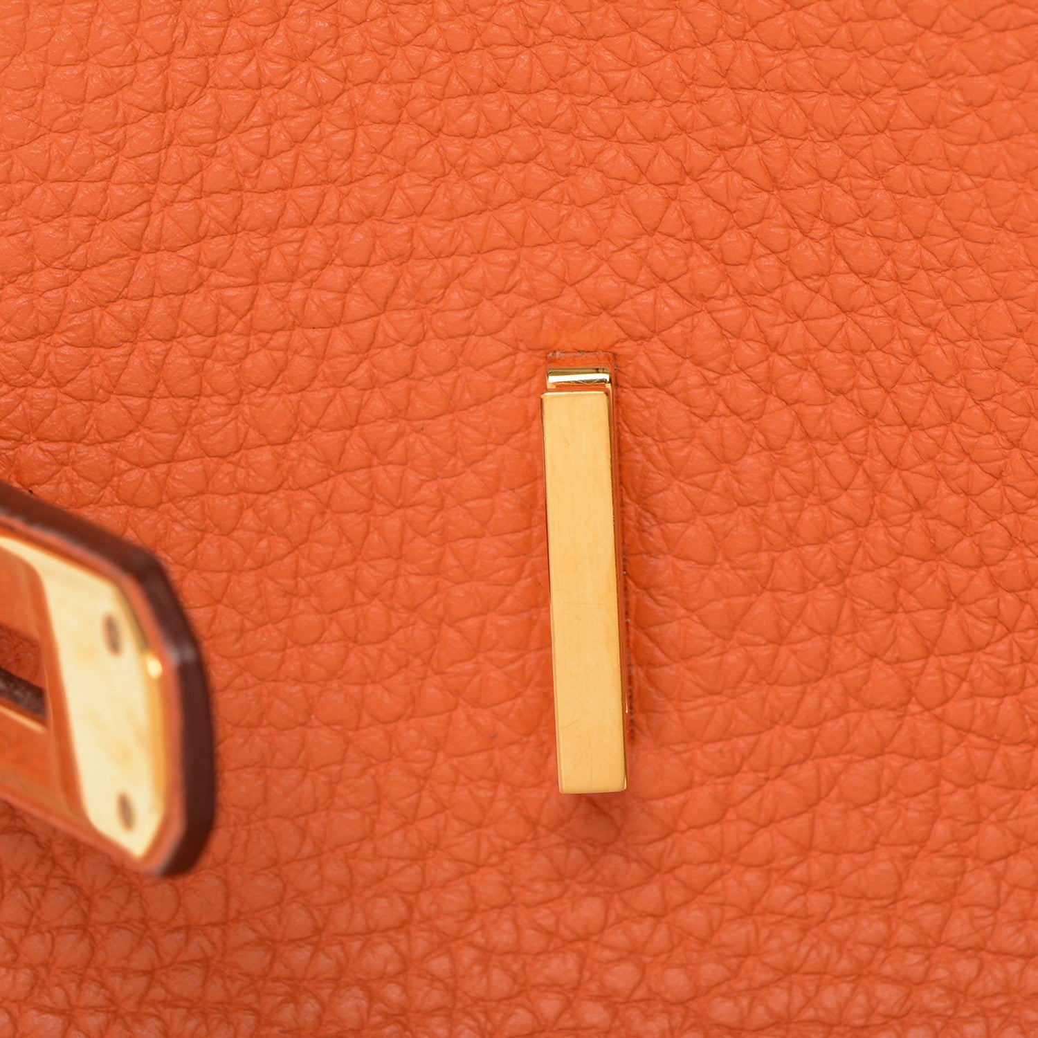 Hermes Togo Birkin 35 Orange 12 of 31