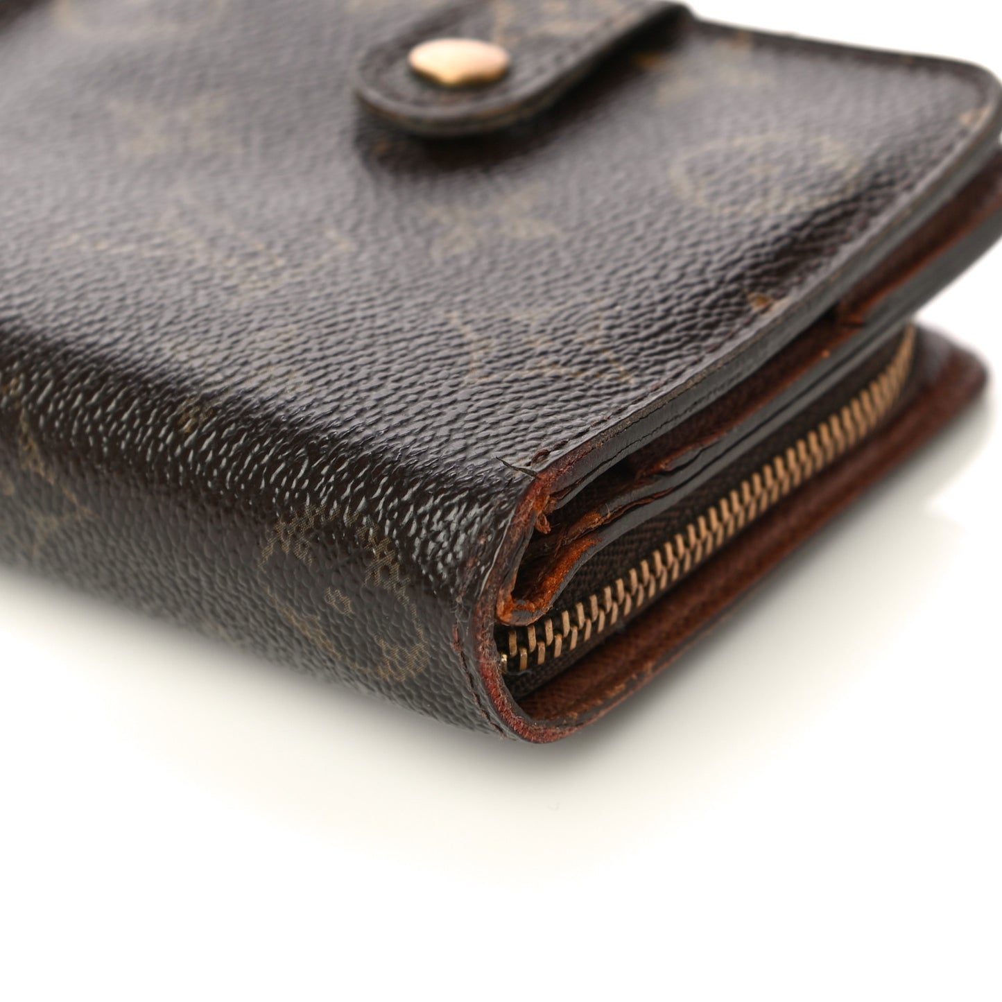 Monogram Compact Zippe Zipped Wallet