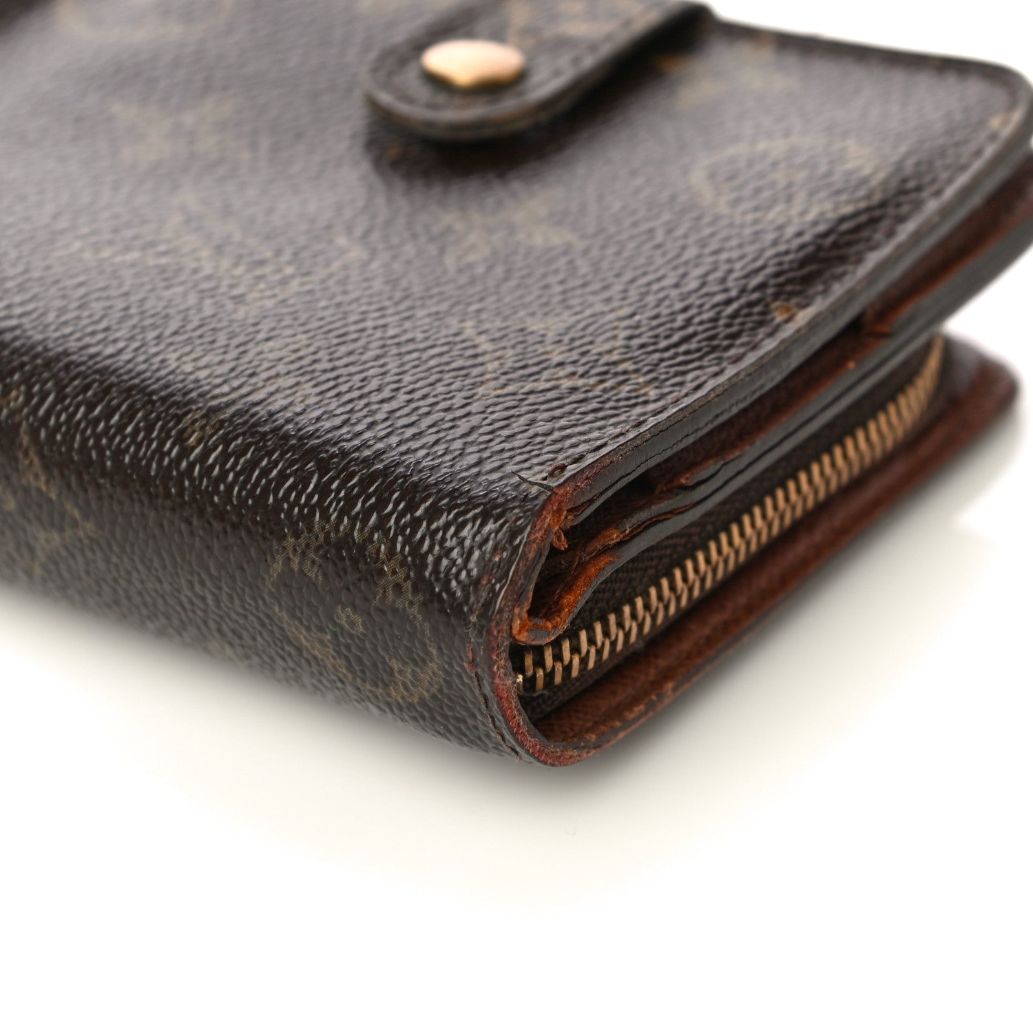 Louis Vuitton Monogram Compact Zippe Zipped Wallet 10 of 17