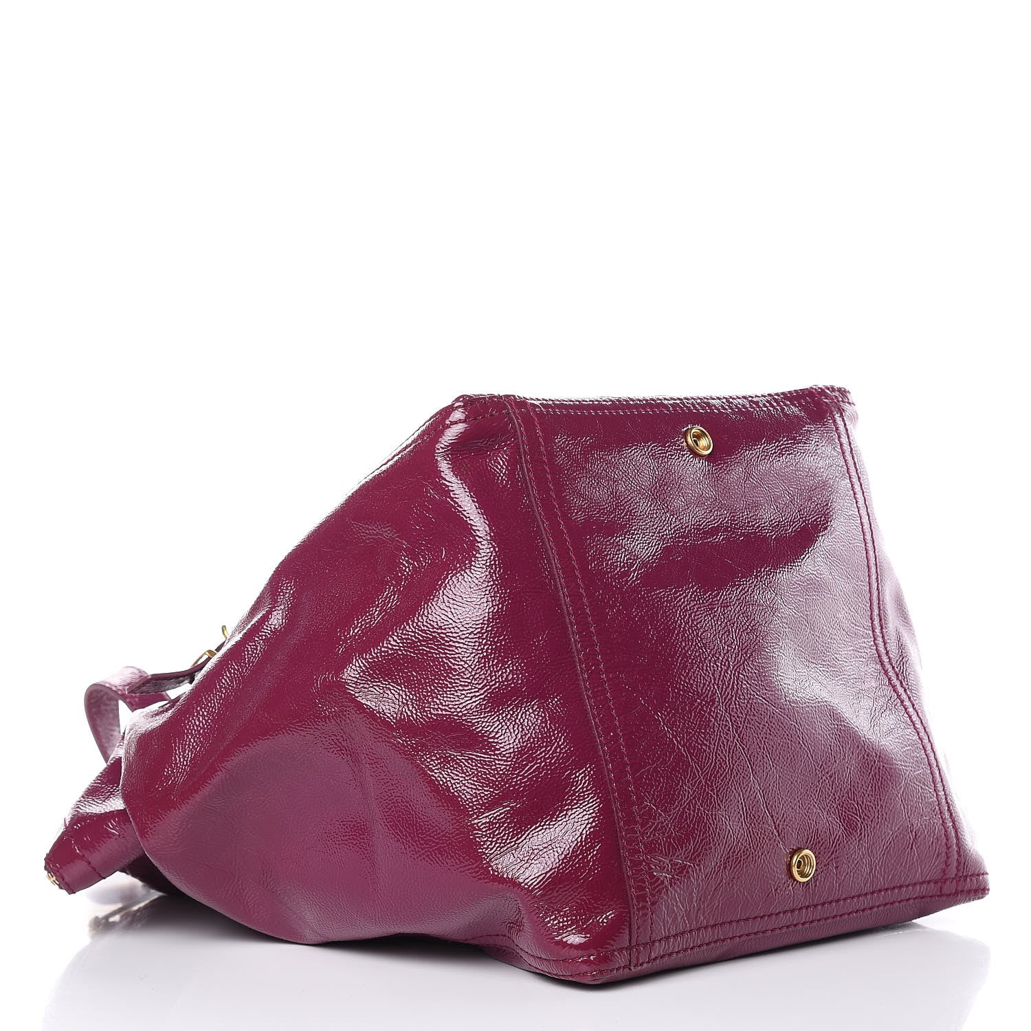 Saint Laurent Patent Medium Downtown Violet 4 of 12