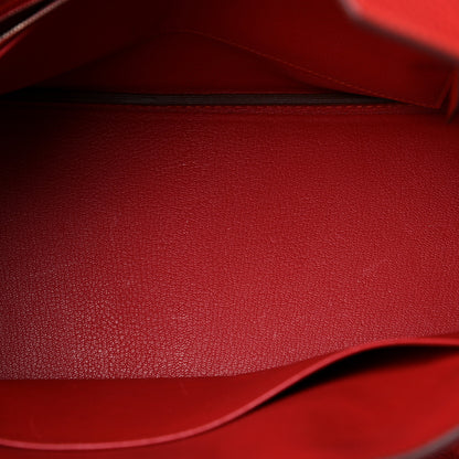 Hermes Togo Birkin 35 Rouge Casaque 38 of 38