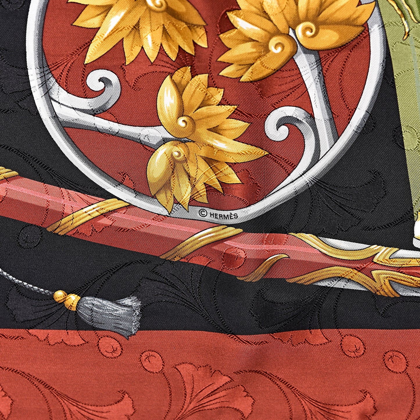 Silk Daimyo Princes du Soleil Levant Scarf 90