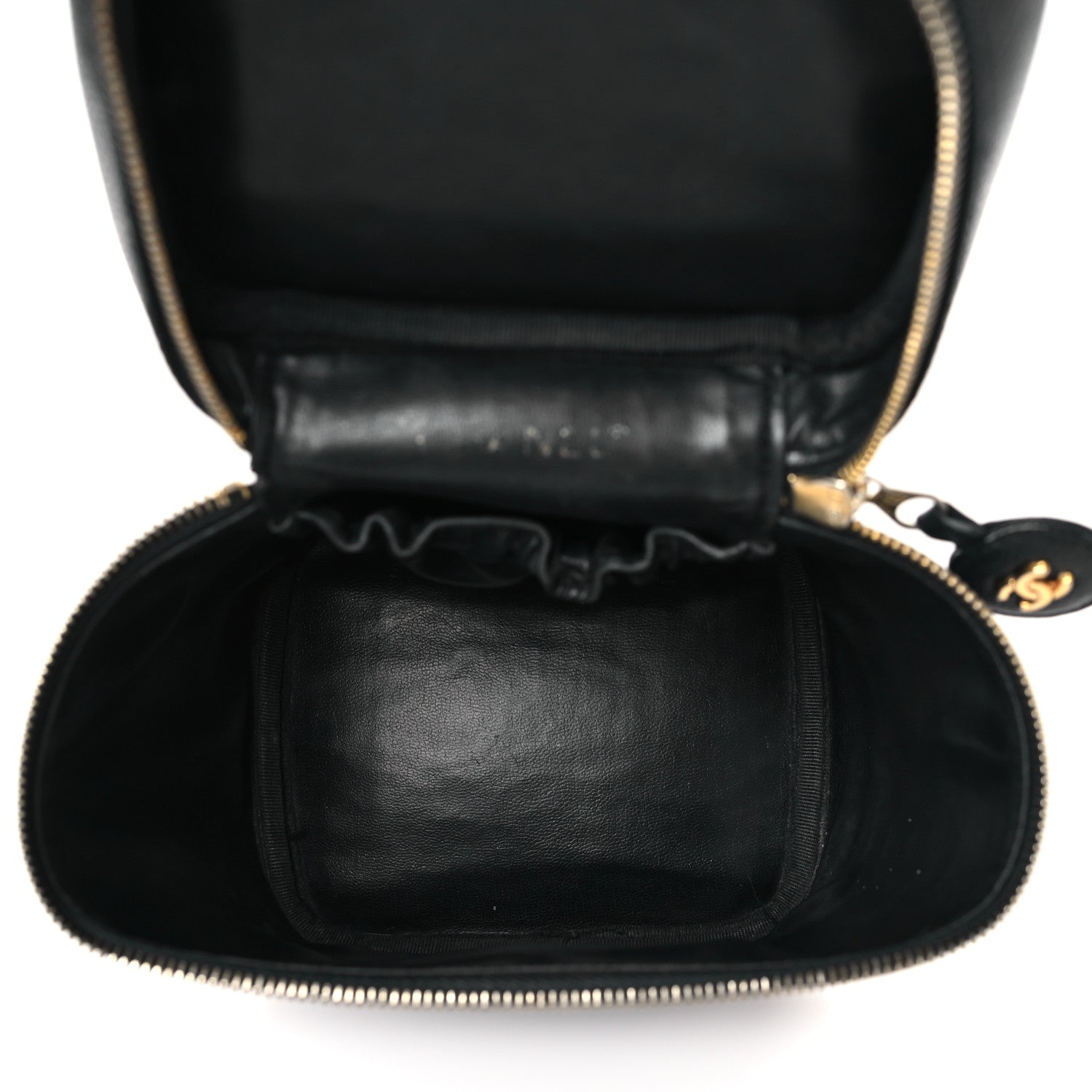Chanel Caviar Vanity Cosmetic Case Black 5 of 11