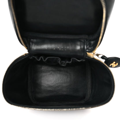 Chanel Caviar Vanity Cosmetic Case Black 5 of 11