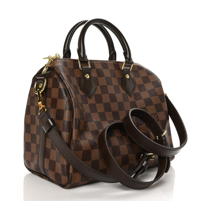 Louis Vuitton Damier Ebene Speedy Bandouliere 25 3 of 7