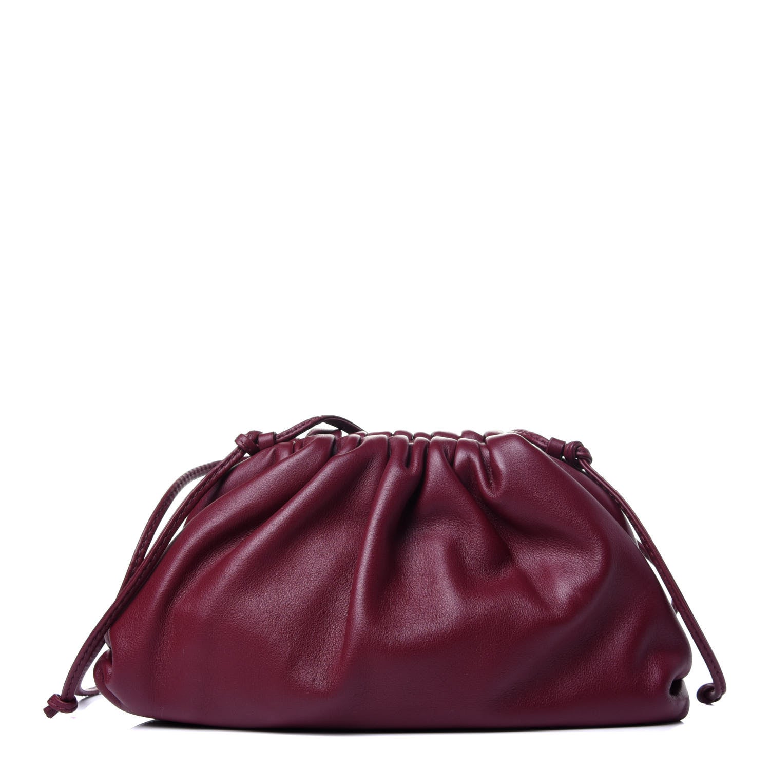 Bottega Veneta Butter Calfskin The Mini Pouch Bordeaux 1 of 11