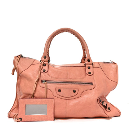 Balenciaga Agneau Classic Hardware Work Vieux Rose 3 of 11