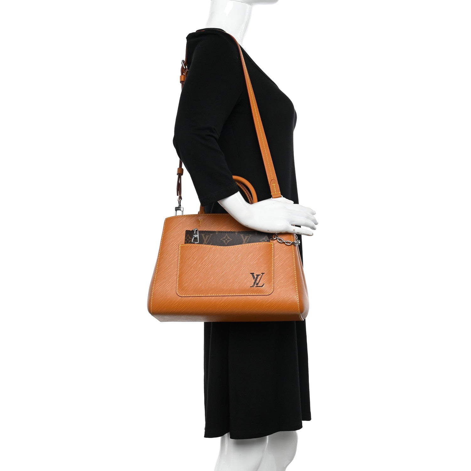 Louis Vuitton Epi Marelle Tote MM Honey 2 of 9