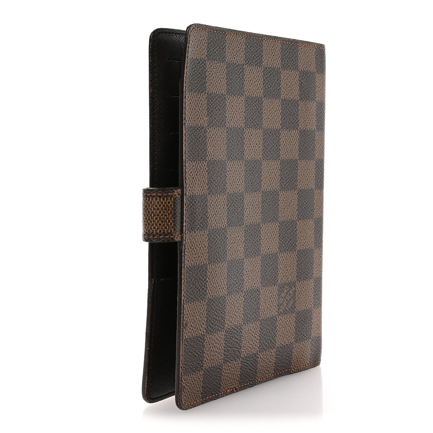 Damier Ebene Medium Ring Agenda Cover