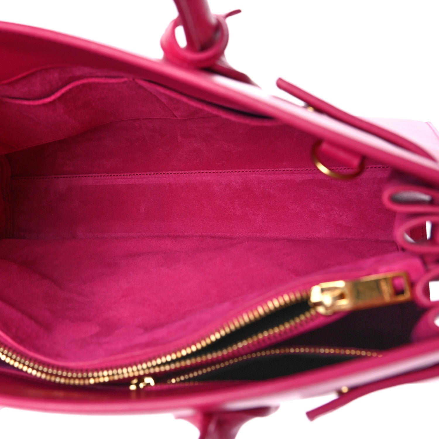 Saint Laurent Calfskin Small Sac De Jour Lipstick Pink 5 of 8