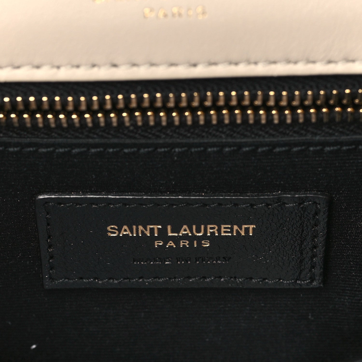 Saint Laurent Lambskin Matelasse Monogram Medium Niki Chain Satchel Ivory 6 of 9
